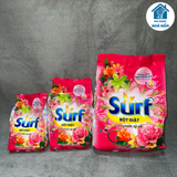 Bột giặt Surf hương nước xả vải gói 380g; 800g; 2 kg (dùng cho cả giặt tay và máy)