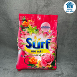 Bột giặt Surf hương nước xả vải gói 380g; 800g; 2 kg (dùng cho cả giặt tay và máy)