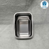 Hộp inox 304 đựng thực phẩm 1500 ml nắp có gioăng cao su