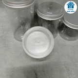 Lọ nhựa trơn nắp nhôm Song Long đựng gia vị, đựng các loại hạt 500, 750, 1000 ml