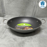 Chảo xào chống dính 2 quai sâu lòng size 36 cm Elmich