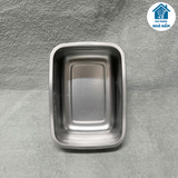 Hộp inox 304 đựng thực phẩm 1500 ml nắp có gioăng cao su