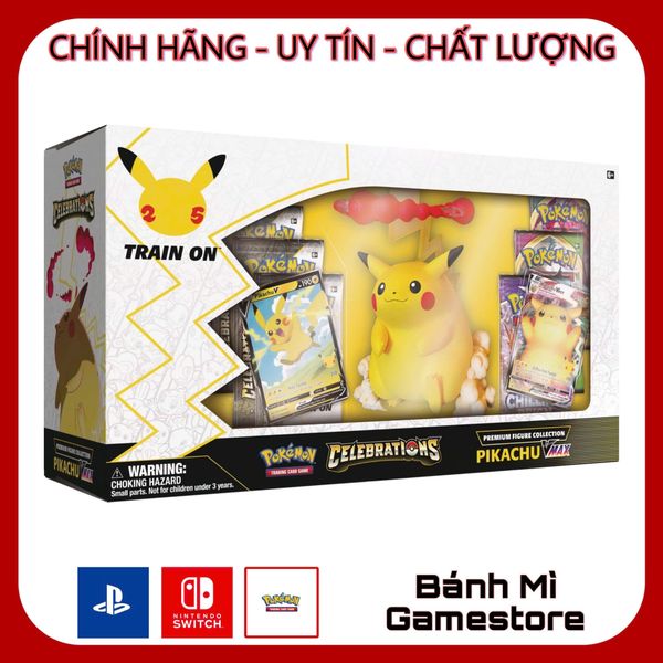 Pokemon TCG: Celebrations Premium Figure Collection Pikachu VMAX