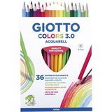 Hộp chì 36 màu nước GIOTTO COLORS 3.0 Aquarell