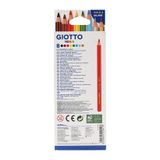 Hộp bút Chì 8 màu thân to bự GIOTTO MEGA, thương hiệu Ý, NK từ Châu Âu