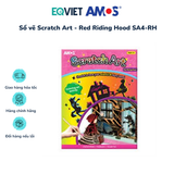 Sổ vẽ Scratch Art - Red Riding Hood SA4-RH