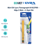 Vỉ 2 bút chì temagraph B - LYRA (ĐỨC) 012705