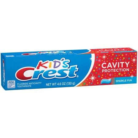 A539- Kem đánh răng Crest Kid's Mỹ 130g