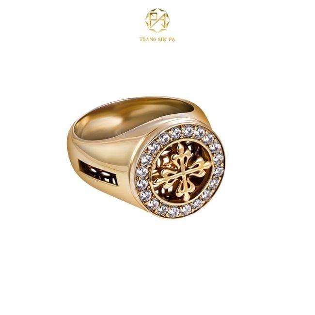Nhẫn Signet Patek Bạc Cao Cấp