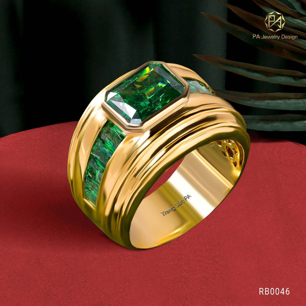Nhẫn Vàng Nam-RB0046