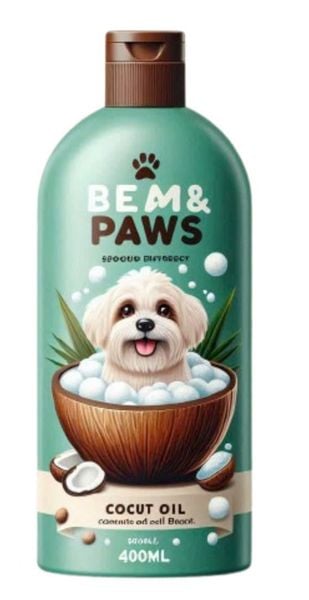 Sữa tắm serum dầu dừa BeamPaws hỗ trợ phục hồi da chó