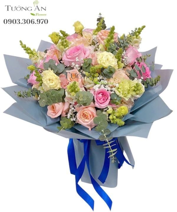Bó Hoa Tỏa Sáng Dịu Êm - MM15