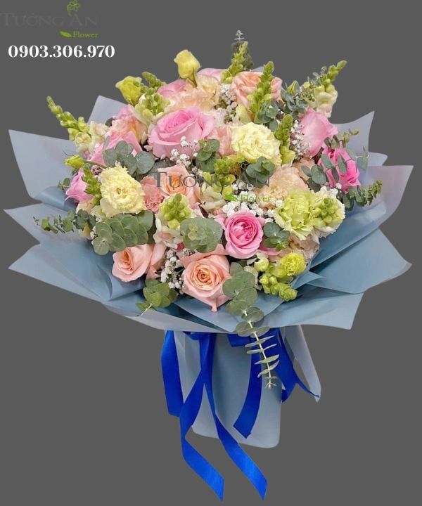 Bó Hoa Tỏa Sáng Dịu Êm - MM15