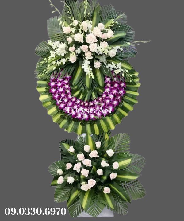 Vòng Hoa Chia Buồn - B232