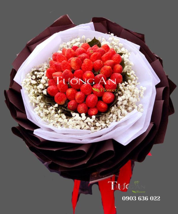 Hoa Bó Trái Cây Dâu Yêu - S803