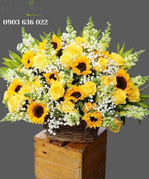 Giỏ Hoa Ngày Hạ - S607