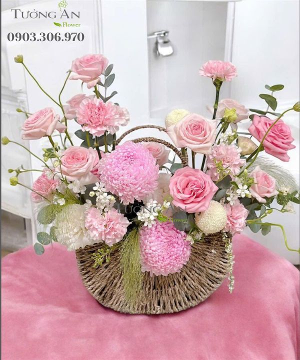 Giỏ Hoa Ngọt Ngào - MM188