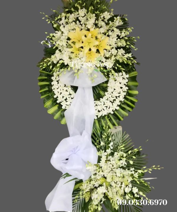 Vòng Hoa Viếng Công Giáo - B254