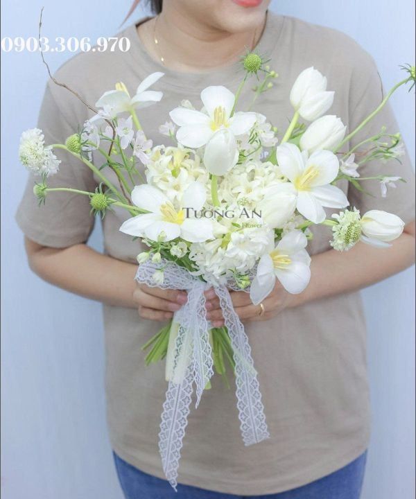 Bó Hoa Cưới Ngọt Ngào Dịu Dàng - HC1