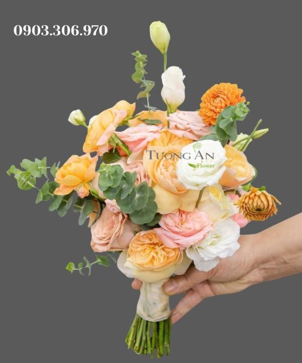 Bó Hoa Cưới Chạm Vào Hạnh Phúc - HC24