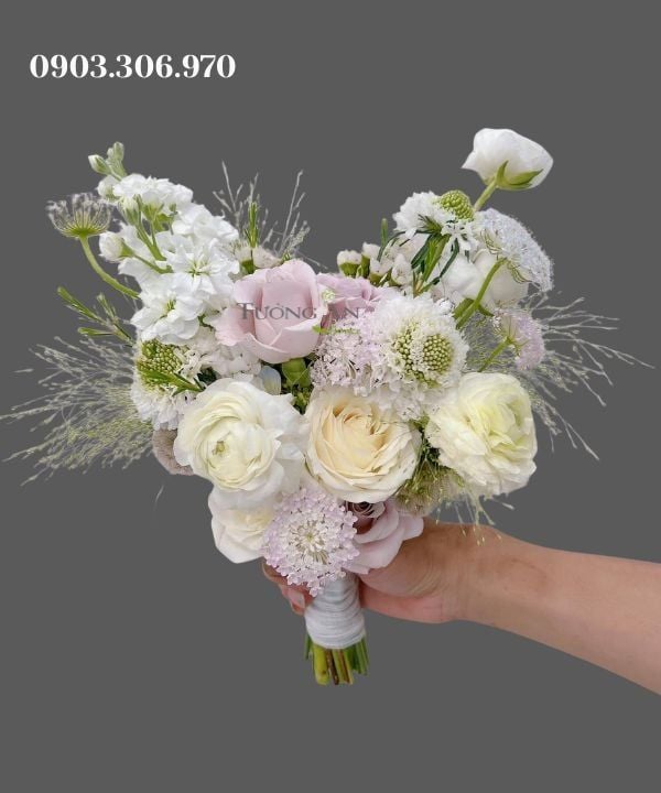 Bó Hoa Cưới Bliss in Bloom - HC80