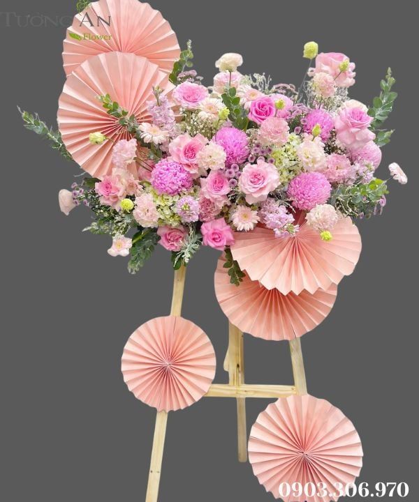 Kệ Hoa Xuân Sắc Thành Tựu - MM40