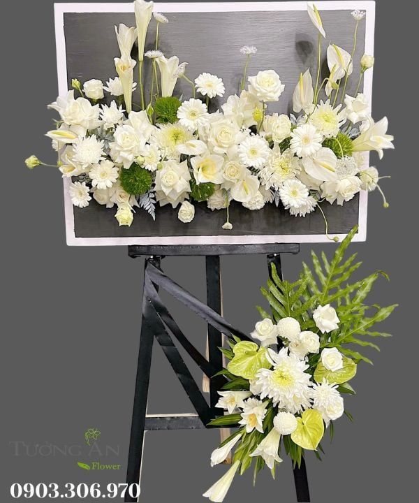 Vòng Hoa Tiễn Biệt Thanh Thản - MM46