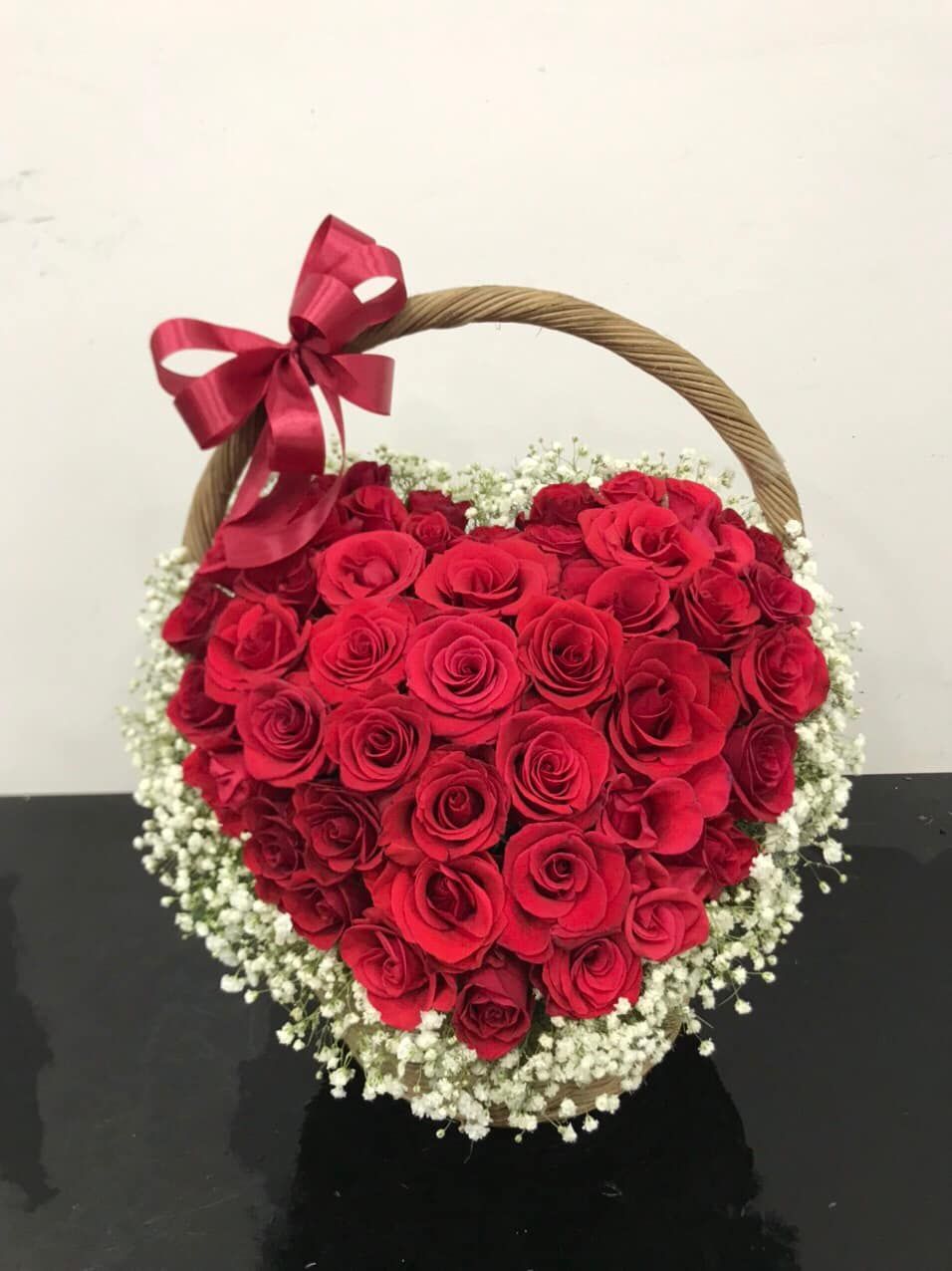 Giỏ Hoa Nhịp Tim Yêu - MM152