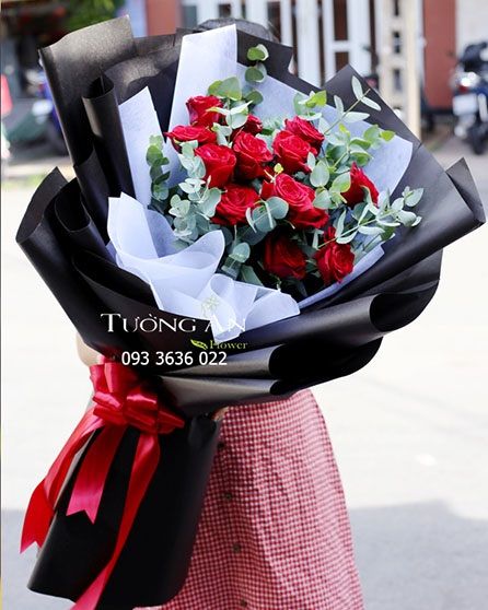 Bó Hoa Tình Nồng Cháy - S452