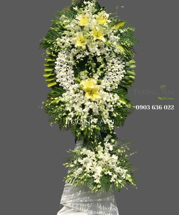 Vòng Hoa Thành Thật Chia Buồn - S333