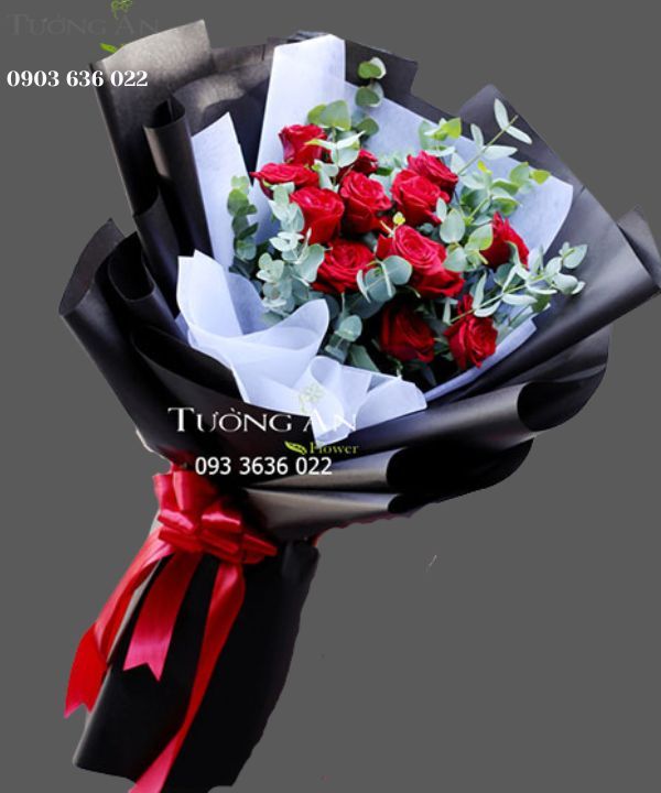 Bó Hoa Tình Nồng Cháy - S452