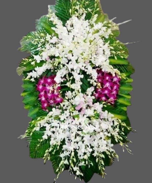 Vòng Hoa Phúng Điếu - B210
