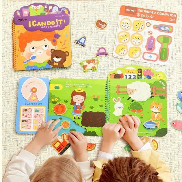 Sách Học Tập Vui Nhộn Tạo Thói Quen Tốt Cho Bé Mideer I Can Do It