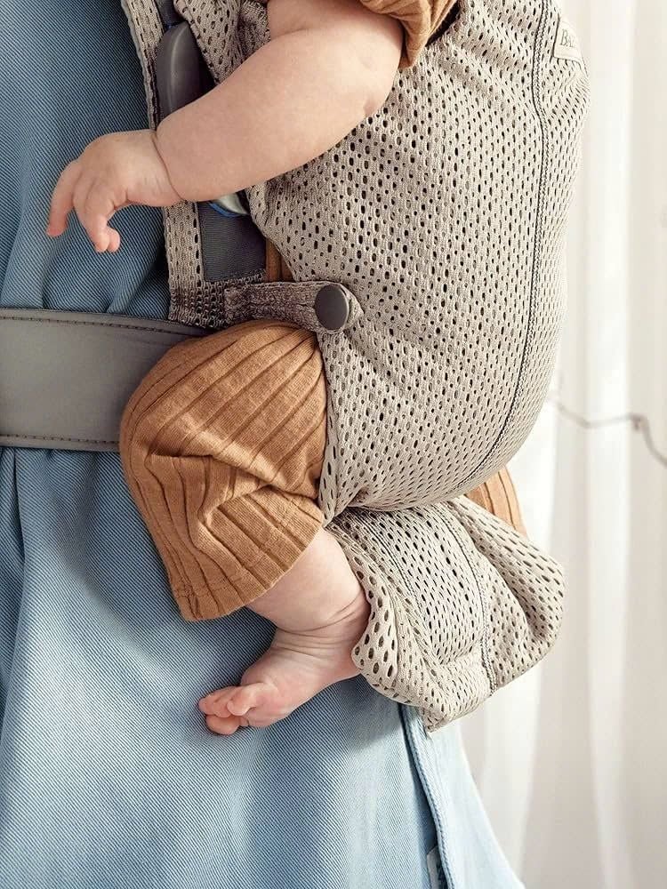 Địu Trẻ Em Baby Bjorn Baby Carrier Mini Vải 3D Mesh