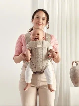 Địu Trẻ Em Baby Bjorn Baby Carrier Mini Vải 3D Mesh