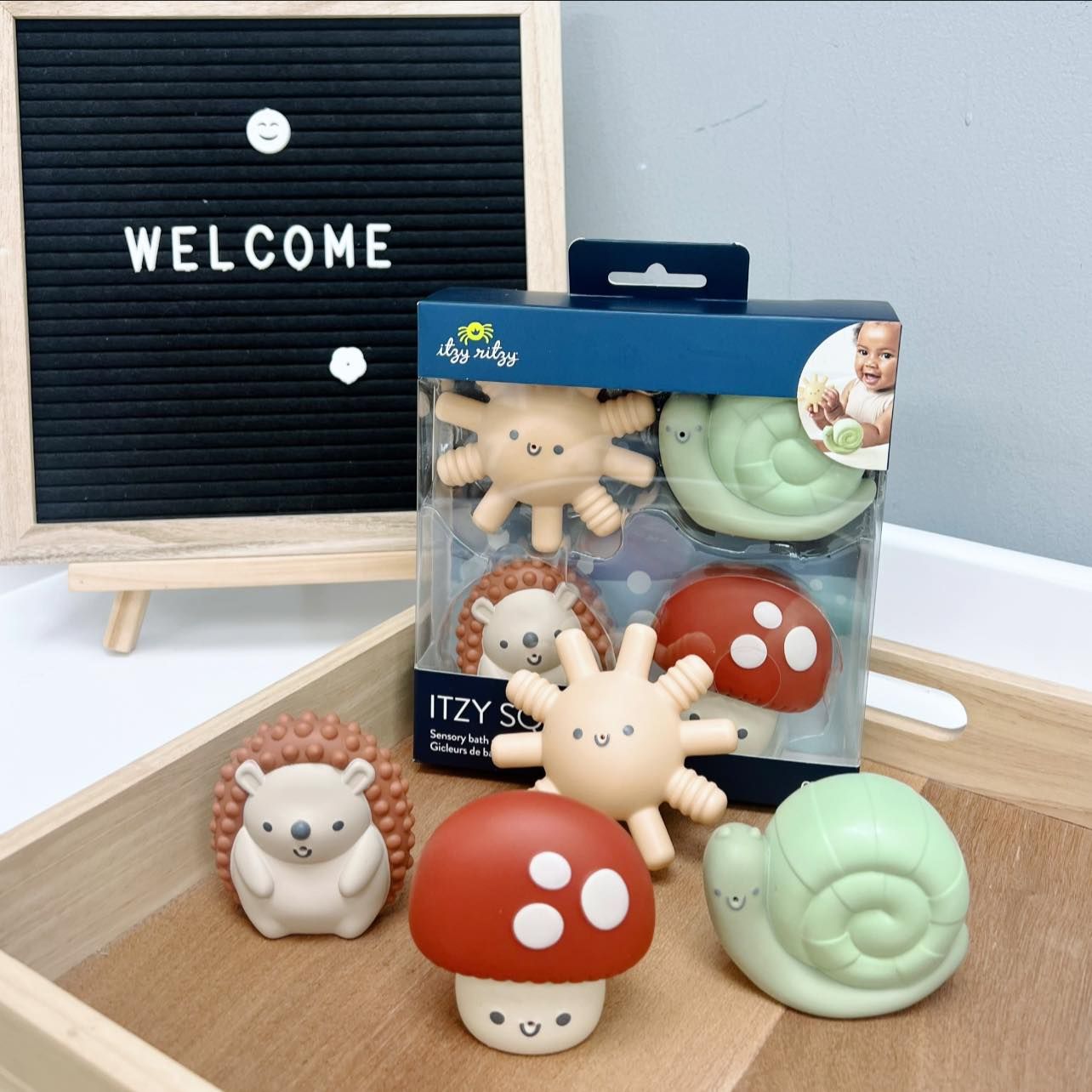 Set Đồ Chơi Nhà Tắm Itzy Squirt™ Squeeze Bath Toys