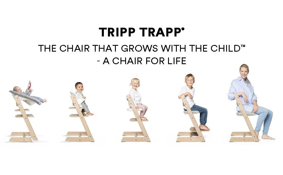 GHẾ ĂN DẶM STOKKE TRIPP TRAPP - NATURAL