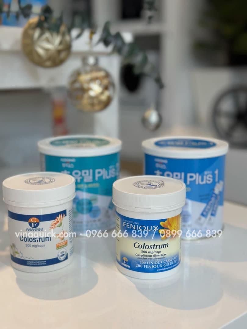 Sữa Non Pháp Fenioux Colostrum 200 Viên