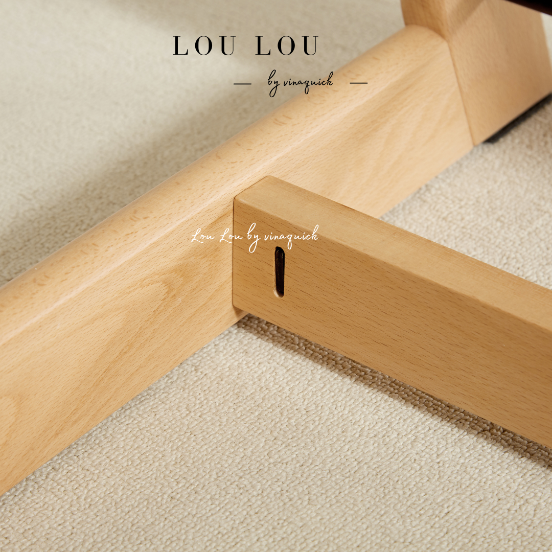 Ghế Ăn Dặm LouLou (Nguyên Set) - Màu Natural