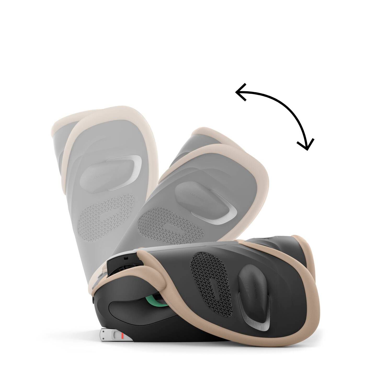 GHẾ NGỒI Ô TÔ GẬP GỌN BOOSTER SEAT CYBEX SOLUTION G2 PLUS - ALMOND BEIGE