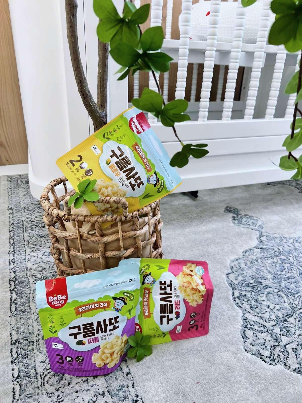 Bánh Bỏng Hữu Cơ BeBedang Cho Bé Từ 12M+ (10g)