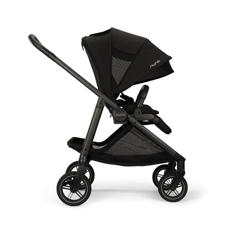 XE ĐẨY NUNA SWIV VỚI BÁNH XOAY 360° - MÀU CAVIAR