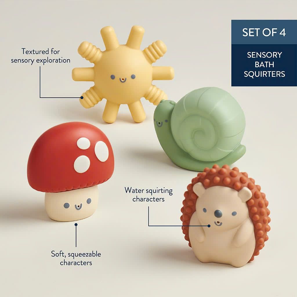 Set Đồ Chơi Nhà Tắm Itzy Squirt™ Squeeze Bath Toys