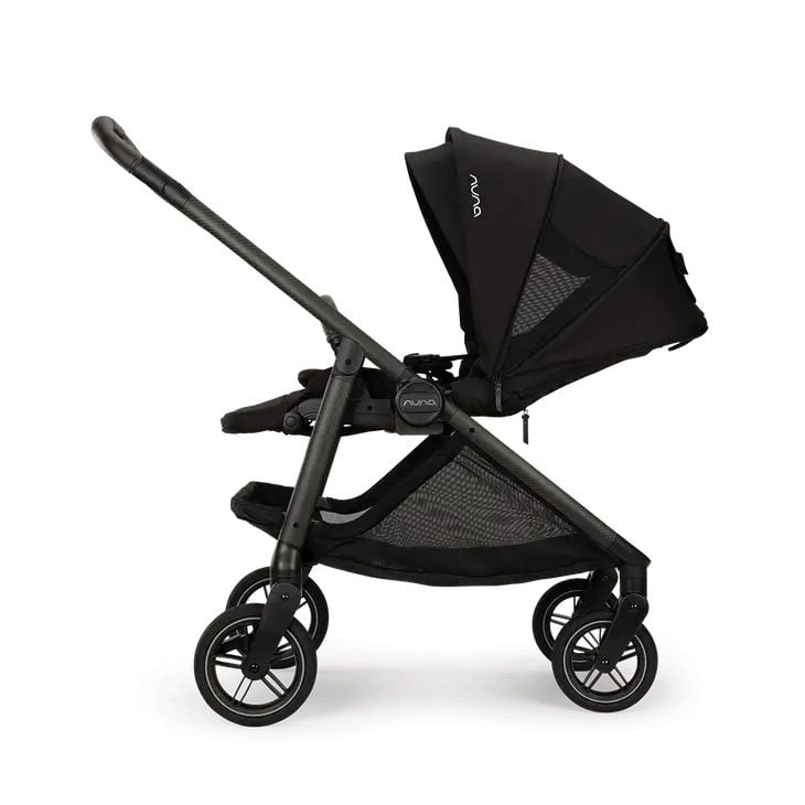 XE ĐẨY NUNA SWIV VỚI BÁNH XOAY 360° - MÀU CAVIAR