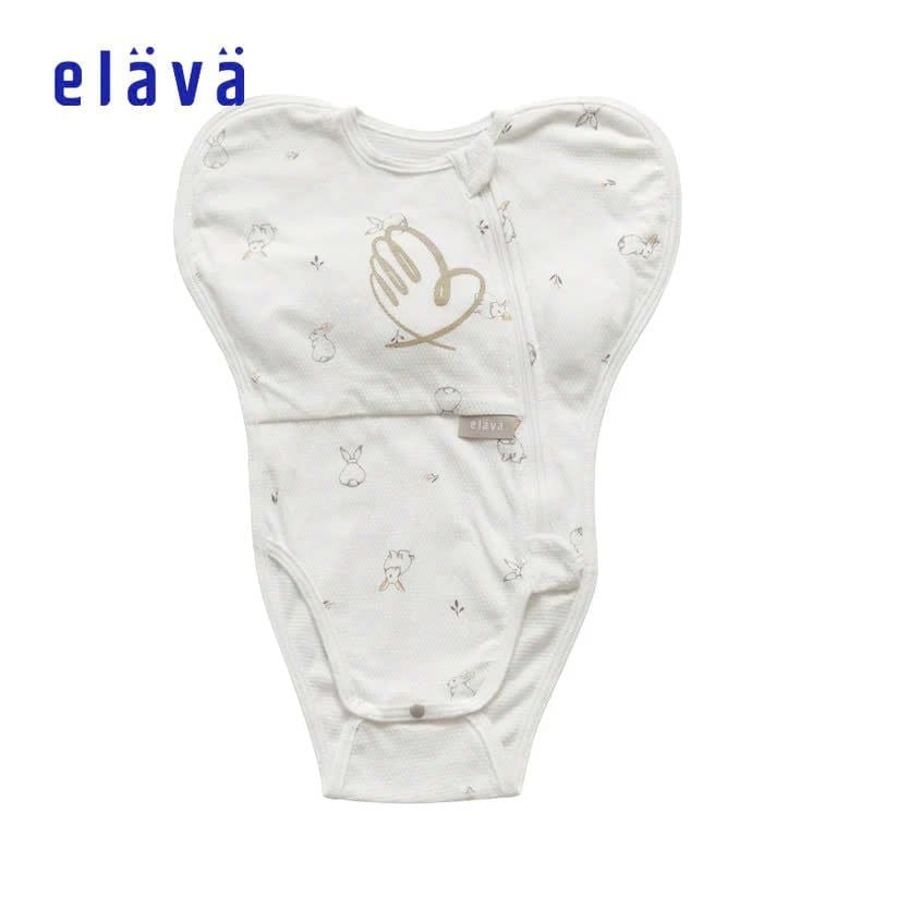 Nhộng chũn hở chân Elava size S cho bé 0-3 tháng (3-6kg)