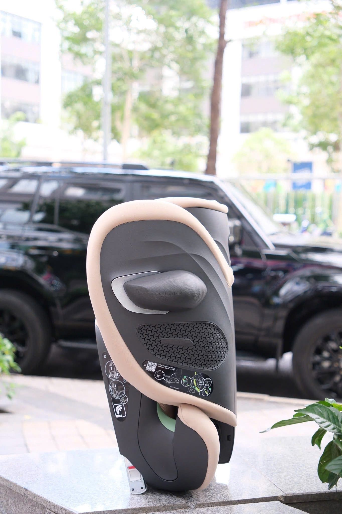 GHẾ NGỒI Ô TÔ GẬP GỌN BOOSTER SEAT CYBEX SOLUTION G2 PLUS - ALMOND BEIGE
