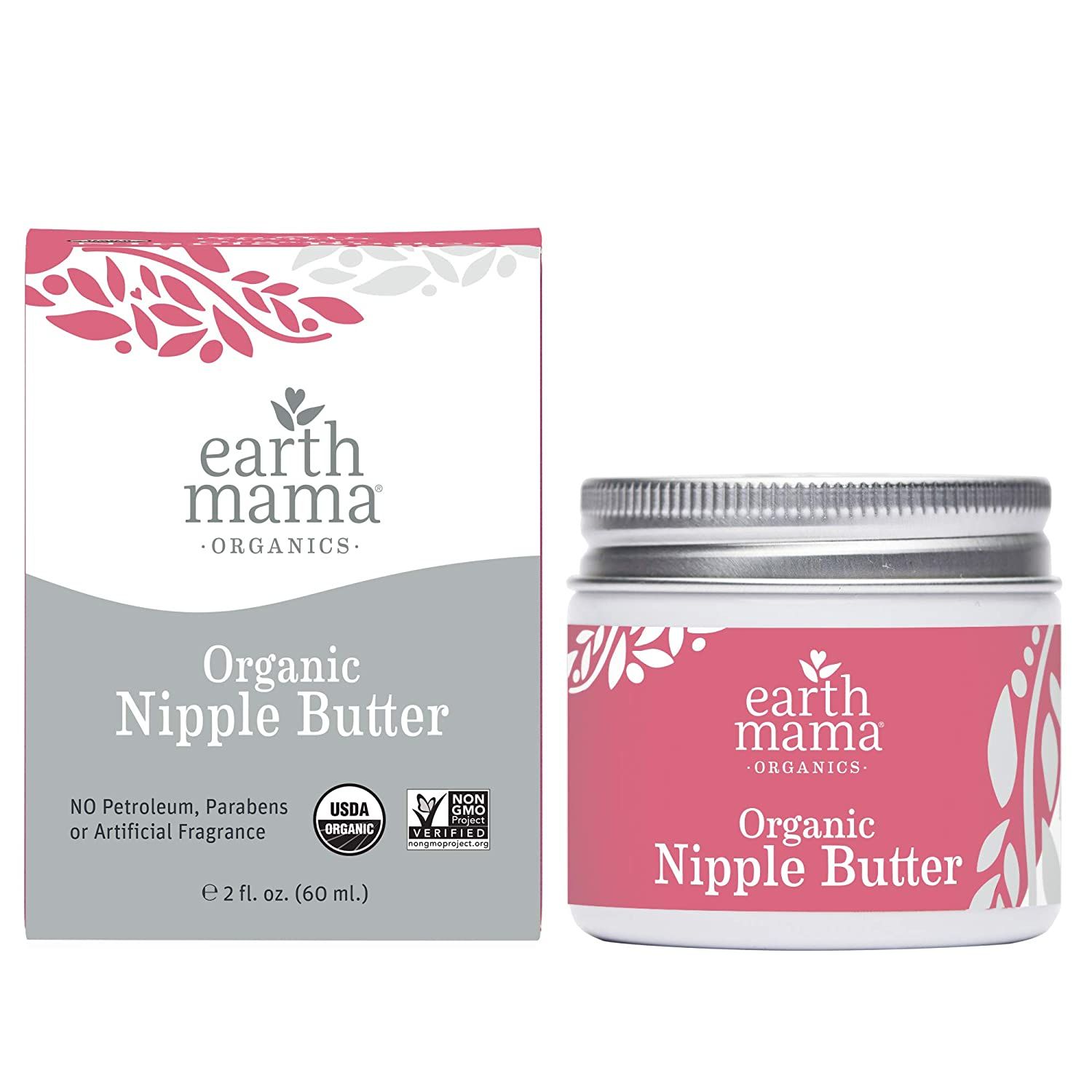 Kem trị nứt cổ gà bôi đầu ti Organic Nipple Butter Breastfeeding Cream by Earth Mama 60ml