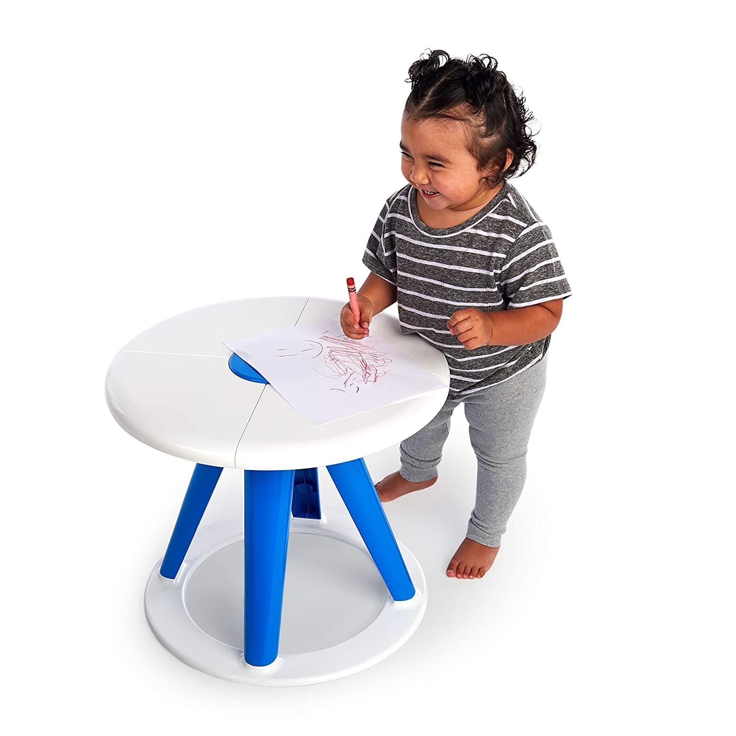 Xe tập đi Baby Einstein Around We Grow 4-in-1 Walk Around Discovery Activity Center Table
