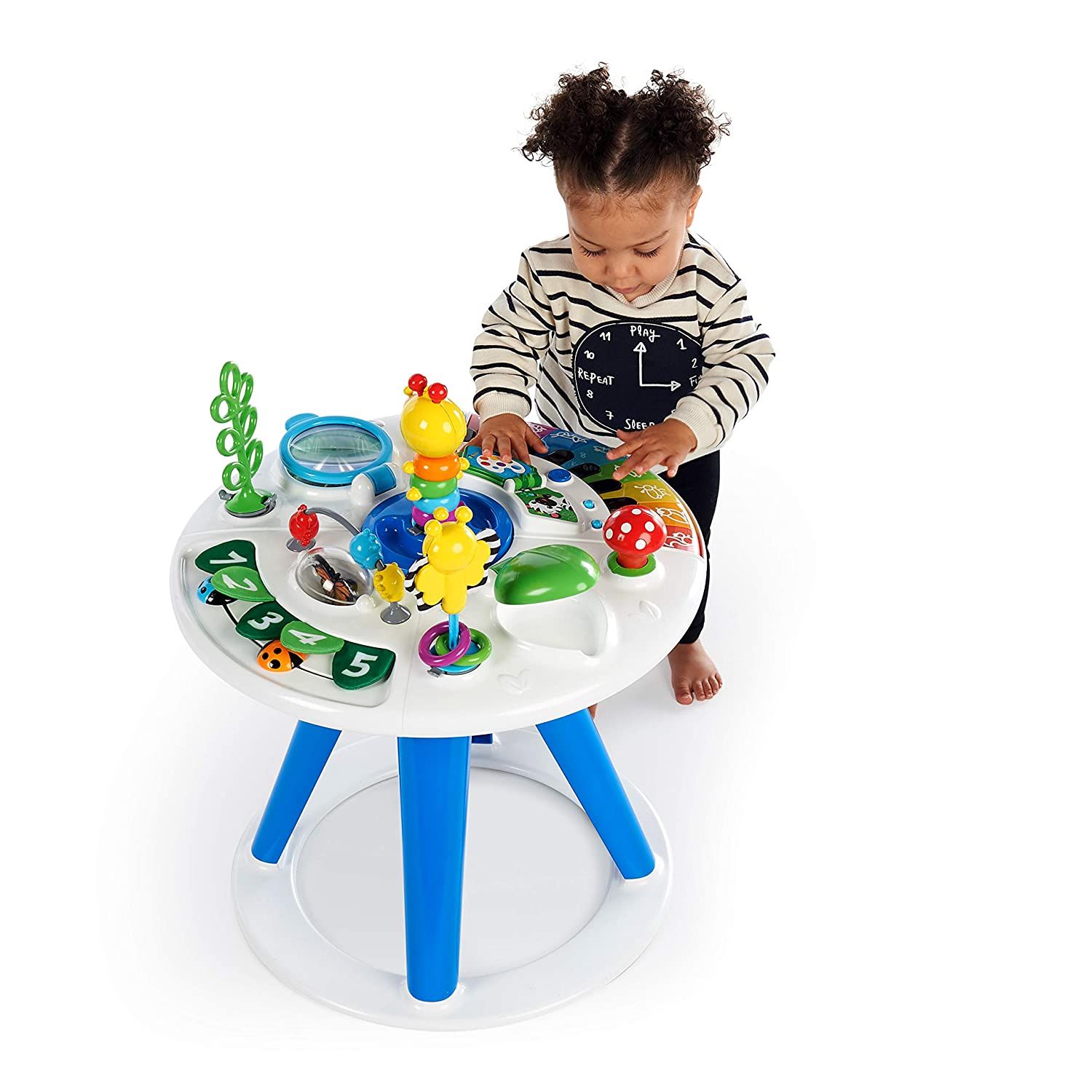Xe tập đi Baby Einstein Around We Grow 4-in-1 Walk Around Discovery Activity Center Table