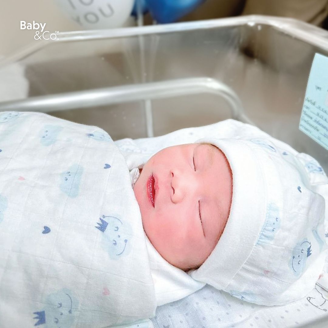 Mũ Sơ Sinh Tai Gấu Baby&Co. (Freesize)